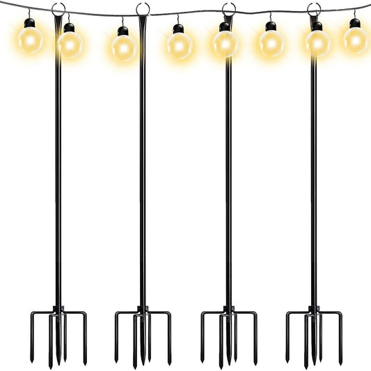 Guirlande lumineuse WaLensee de 2,9 m avec crochet pour suspendre des guirlandes lumineuses pour jardin, fête, terrasse, Noël, mariage