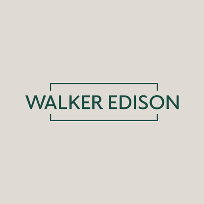 Table de chevet 3 tiroirs en bois massif Walker Edison Bullrushes, lot de 2