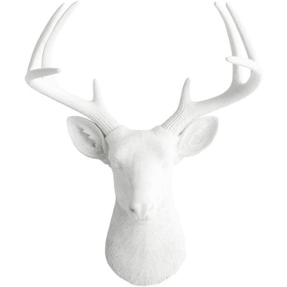 Tête de cerf blanc des charmeurs muraux