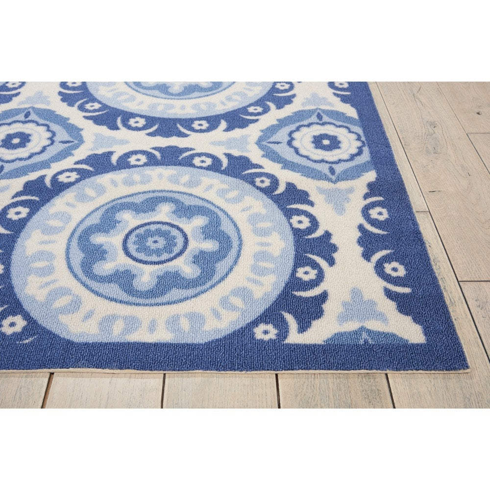 Tapis médaillon bohème d'intérieur et d'extérieur Waverly Sun N' Shade