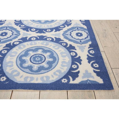 Tapis médaillon bohème d'intérieur et d'extérieur Waverly Sun N' Shade