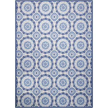 Tapis médaillon bohème d'intérieur et d'extérieur Waverly Sun N' Shade
