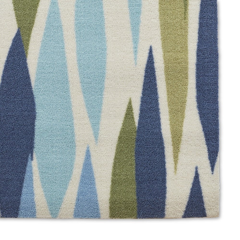 Tapis d'intérieur et d'extérieur moderne et abstrait Waverly Sun N' Shade