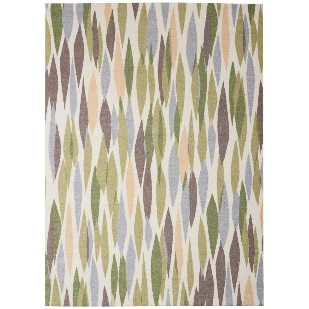Tapis d'intérieur et d'extérieur moderne et abstrait Waverly Sun N' Shade