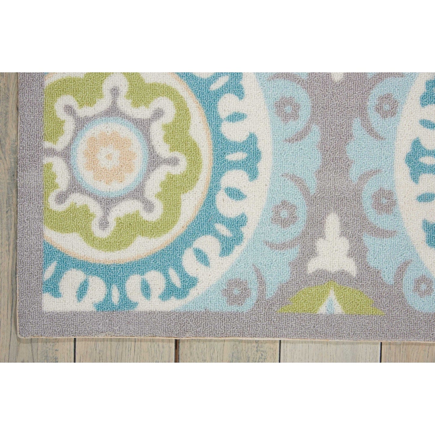 Tapis médaillon bohème d'intérieur et d'extérieur Waverly Sun N' Shade