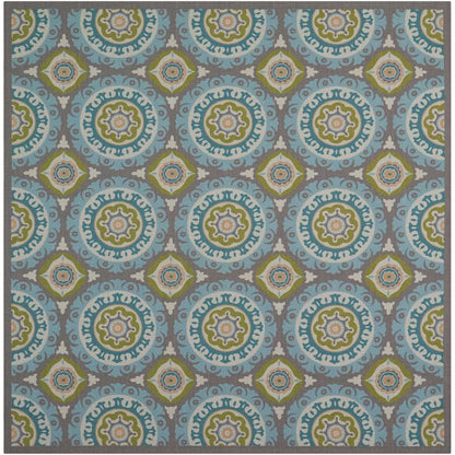 Tapis médaillon bohème d'intérieur et d'extérieur Waverly Sun N' Shade