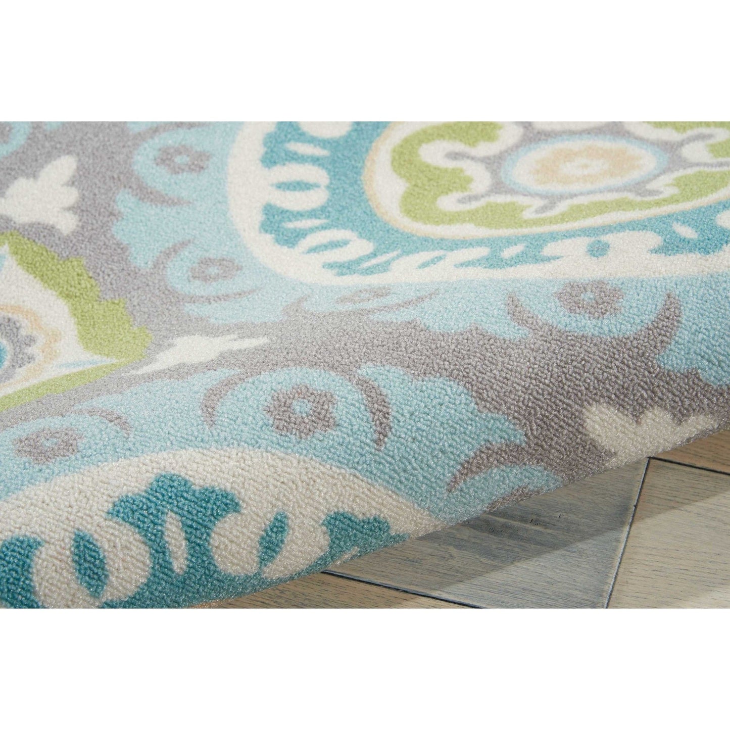 Tapis médaillon bohème d'intérieur et d'extérieur Waverly Sun N' Shade