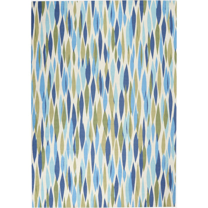 Tapis d'intérieur et d'extérieur moderne et abstrait Waverly Sun N' Shade