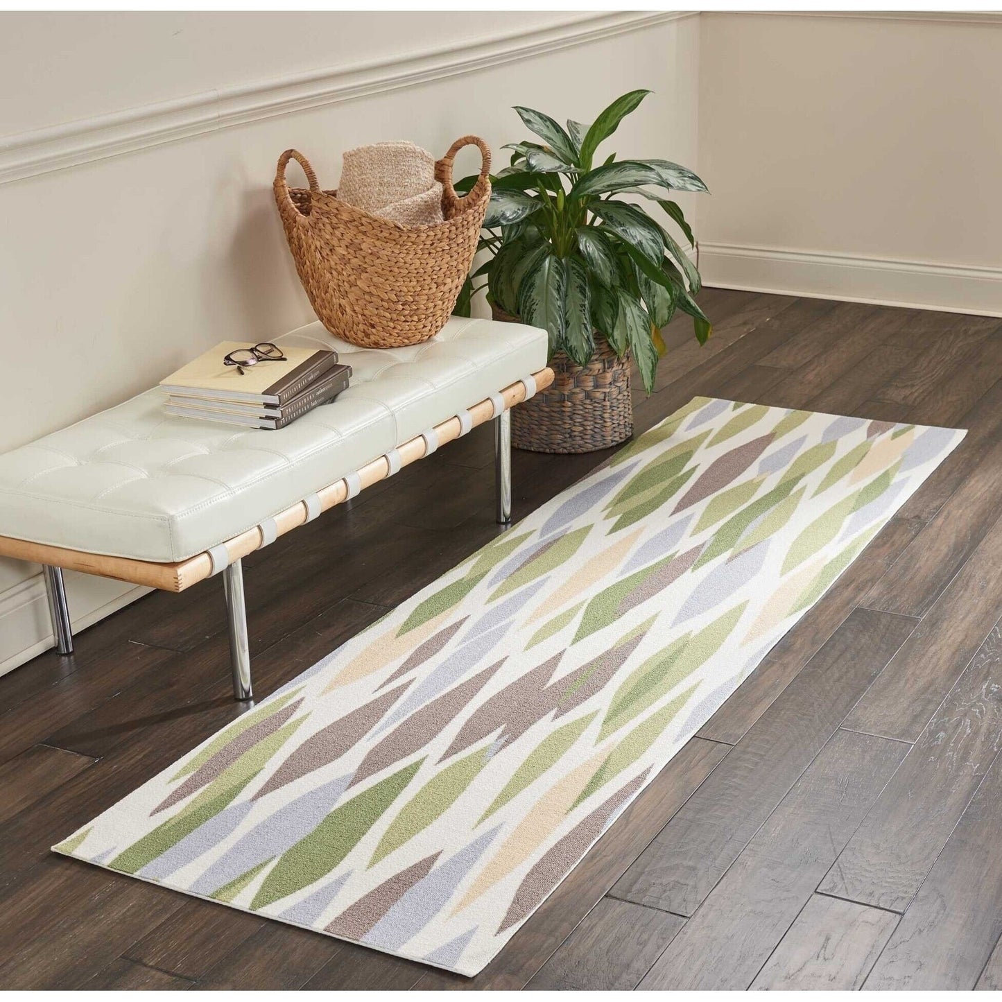 Tapis d'intérieur et d'extérieur moderne et abstrait Waverly Sun N' Shade