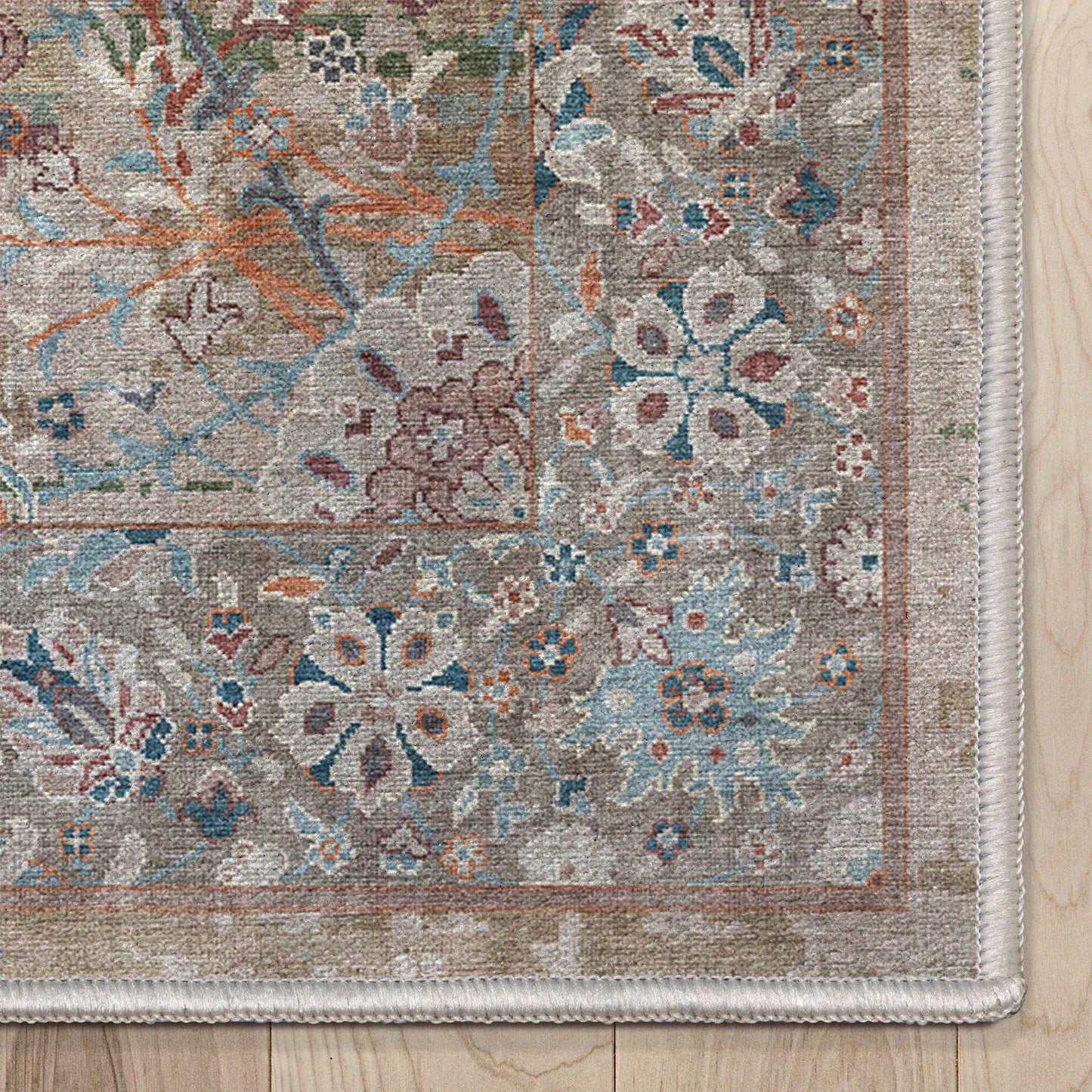 Tapis tissé à plat vintage Emilia Asha Well Woven