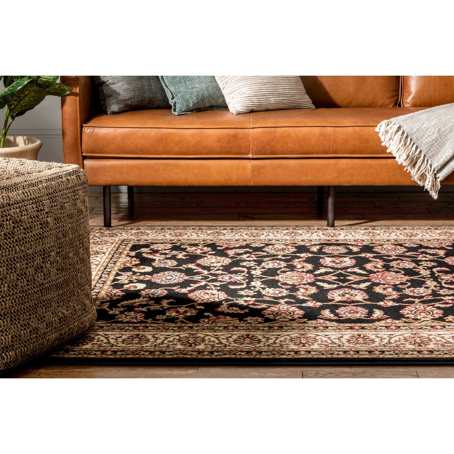 Tapis traditionnel oriental persan Barclay Sarouk bien tissé