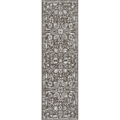 Tapis oriental bohème vintage à motif floral bien tissé Dazzle Disa