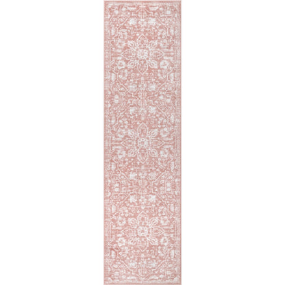 Tapis oriental bohème vintage à motif floral bien tissé Dazzle Disa