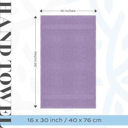 Serviettes de toilette classiques blanches en coton de luxe 16 x 30 cm - Lot de 6