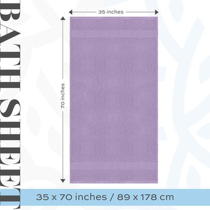 Drap de bain surdimensionné en coton blanc classique de luxe 35 x 70 cm - Lot de 2