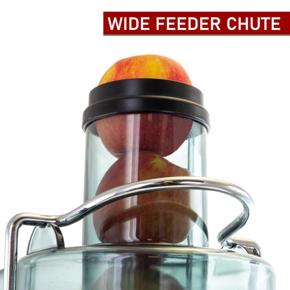 Centrifugeuse à large ouverture en acier inoxydable à 2 vitesses