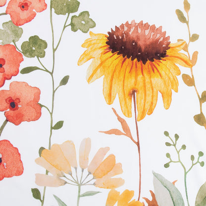 Rideau de douche en tissu polyester imprimé Wild Garden 70 x 72