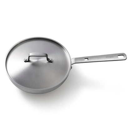 Wok en acier inoxydable Skottsberg de 28 cm