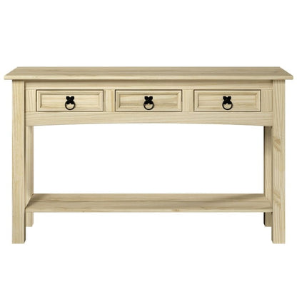 Console d'entrée en bois à 3 tiroirs Corona | Furniture Dash - N/A
