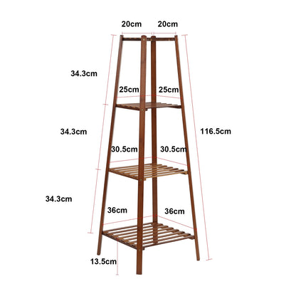 Support de fleurs en bois, cadre pour plantes, étagère à pots à plusieurs niveaux pour balcon