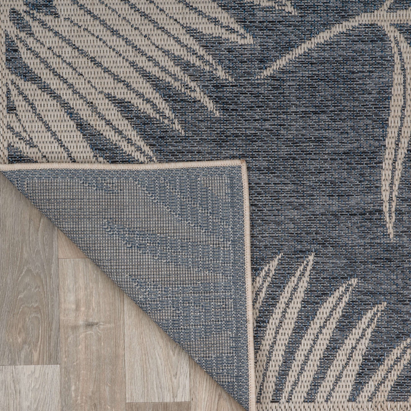 Tapis d'intérieur/extérieur à motif floral contemporain World Rug Gallery