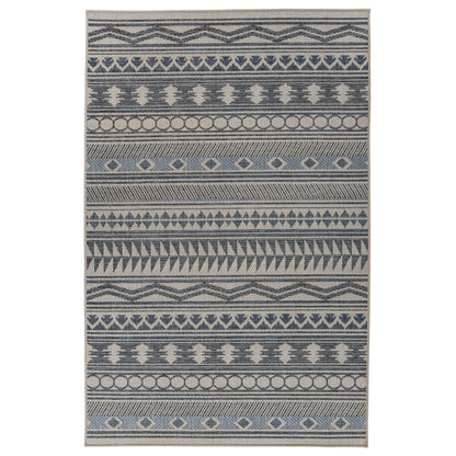 Tapis d'intérieur/extérieur bohème moderne de la World Rug Gallery