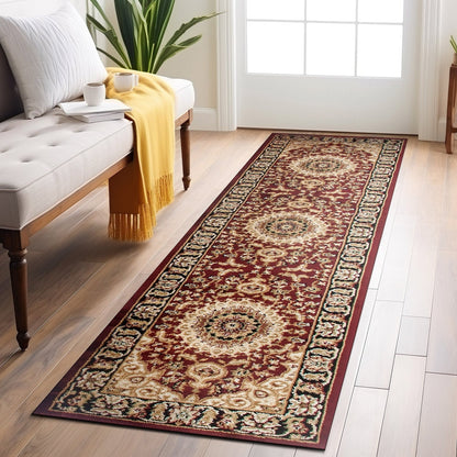 Tapis médaillon oriental traditionnel de la World Rug Gallery