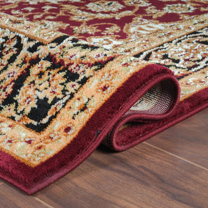 Tapis médaillon oriental traditionnel de la World Rug Gallery