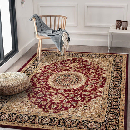Tapis médaillon oriental traditionnel de la World Rug Gallery