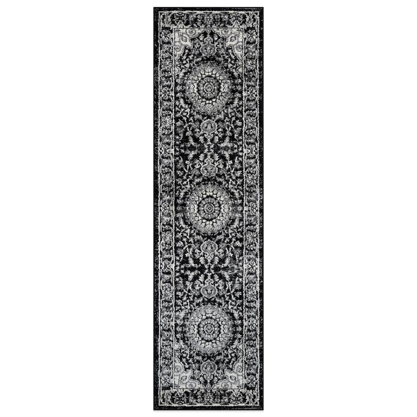 Tapis médaillon oriental traditionnel de la World Rug Gallery