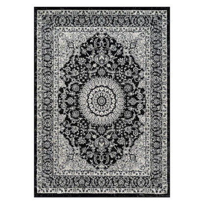 Tapis médaillon oriental traditionnel de la World Rug Gallery