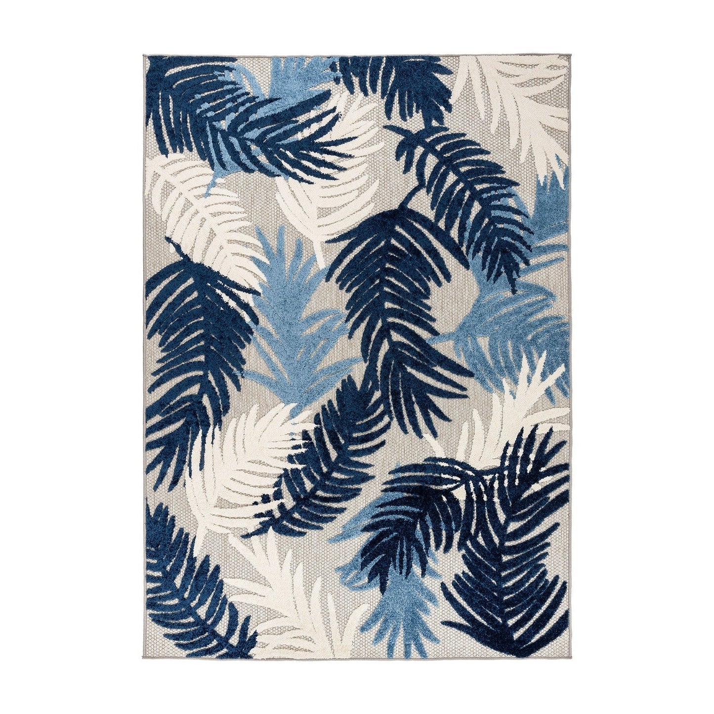 Tapis d'intérieur/extérieur moderne à motif floral tropical World Rug Gallery