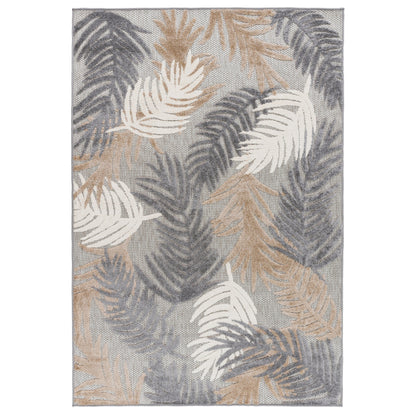 Tapis d'intérieur/extérieur moderne à motif floral tropical World Rug Gallery