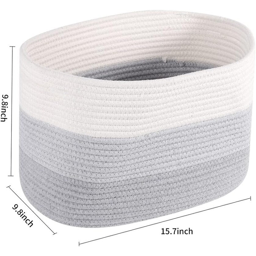 Paniers tissés pour le rangement, lot de 3