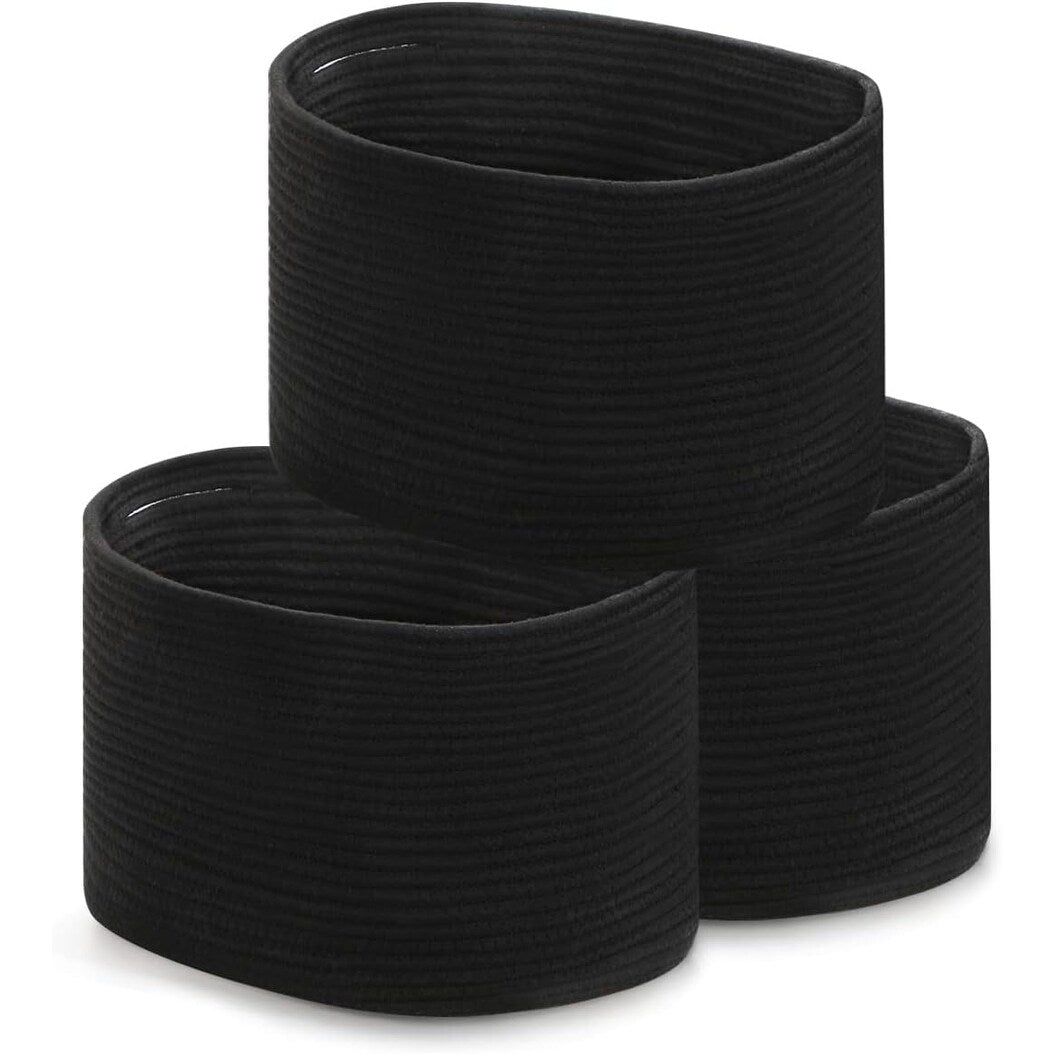 Paniers tissés pour le rangement, lot de 3