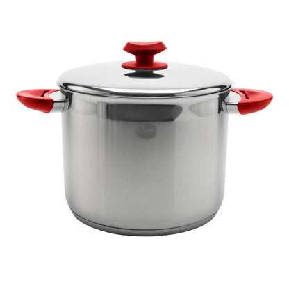 Marmite professionnelle YBM Home en acier inoxydable 18/10, compatible induction
