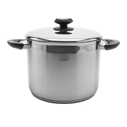 Marmite professionnelle YBM Home en acier inoxydable 18/10, compatible induction