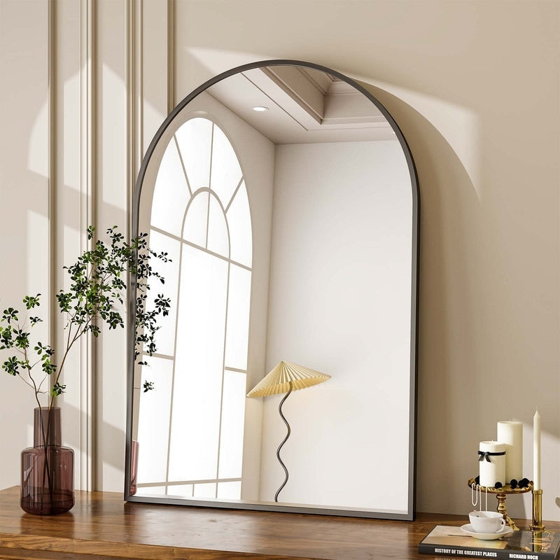 Miroir de courtoisie mural YVANLA Arch pour salle de bain