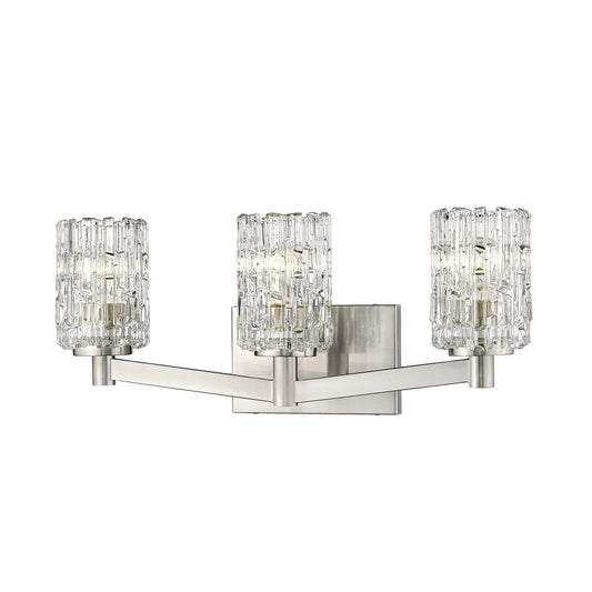 Luminaire de salle de bain Z-Lite Aubrey à 3 lampes de 23 pouces de large