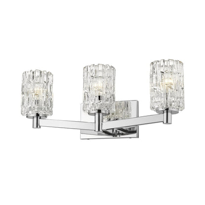 Luminaire de salle de bain Z-Lite Aubrey à 3 lampes de 23 pouces de large