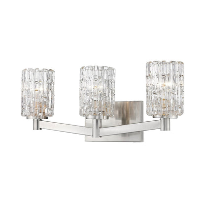 Luminaire de salle de bain Z-Lite Aubrey à 3 lampes de 23 pouces de large