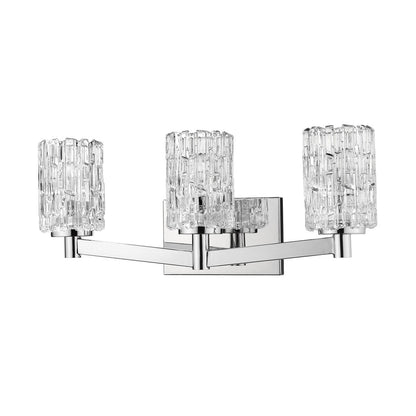 Luminaire de salle de bain Z-Lite Aubrey à 3 lampes de 23 pouces de large