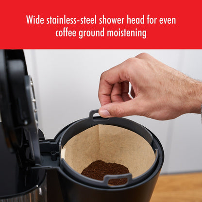 Cafetière filtre ZWILLING Enfinigy avec carafe isotherme 10 tasses, récompensée par la norme SCA Golden Cup - 2,5 pintes