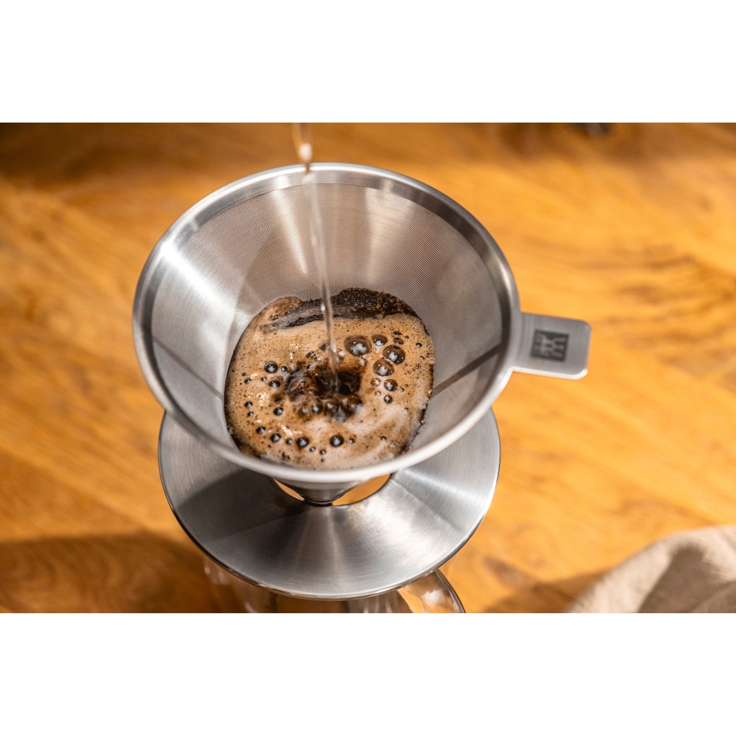 Filtre à café ZWILLING Sorrento en acier inoxydable - Argent - 1 unité