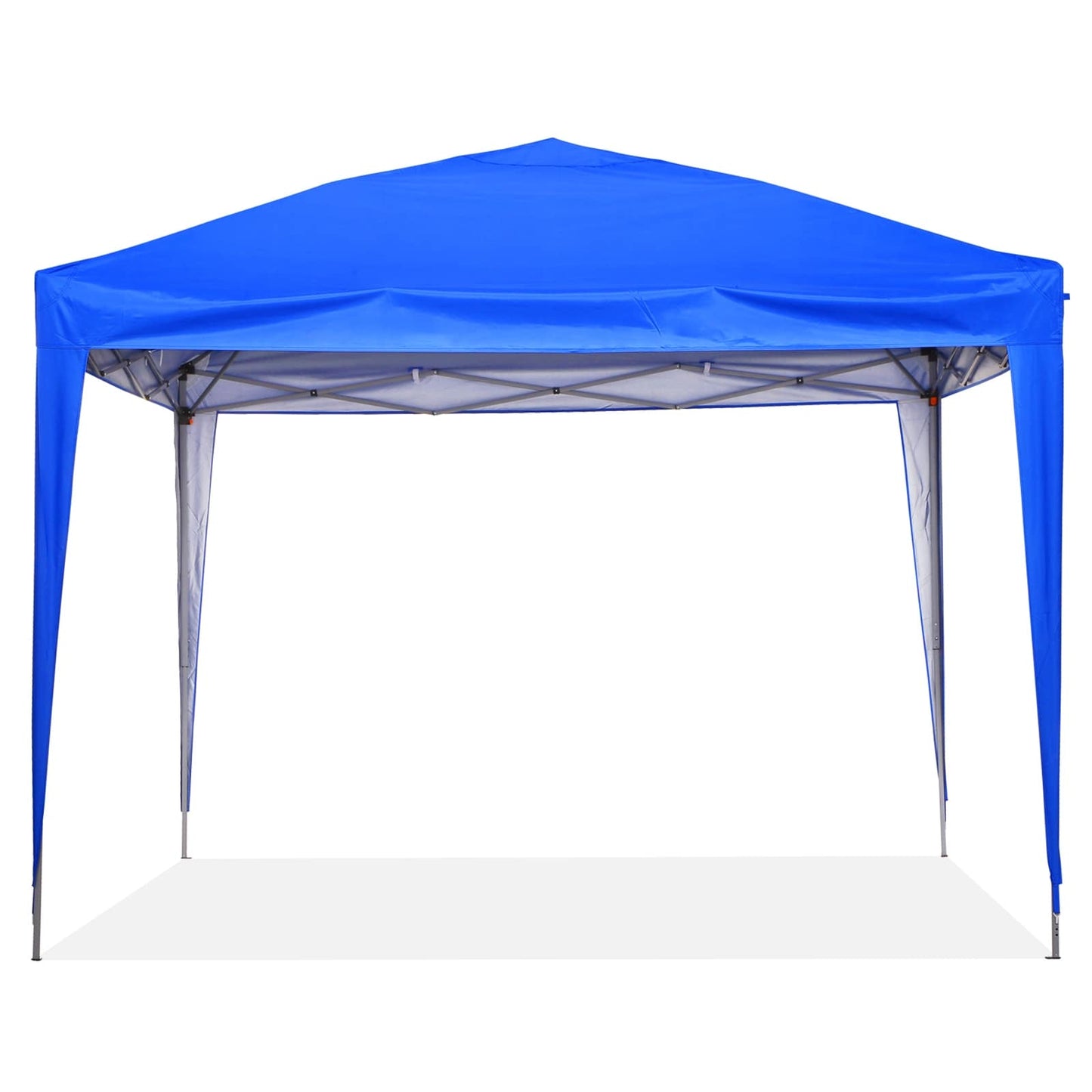 Tente de jardin pop-up Zenova 10' x 10' pour extérieur, tonnelle, fête, mariage