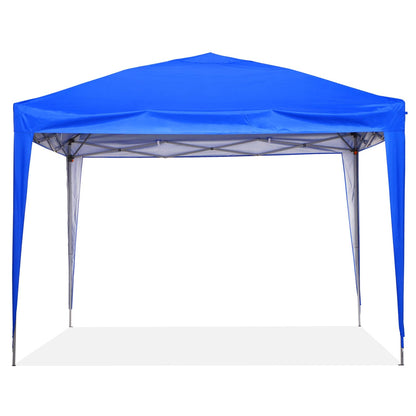 Tente de jardin pop-up Zenova 10' x 10' pour extérieur, tonnelle, fête, mariage