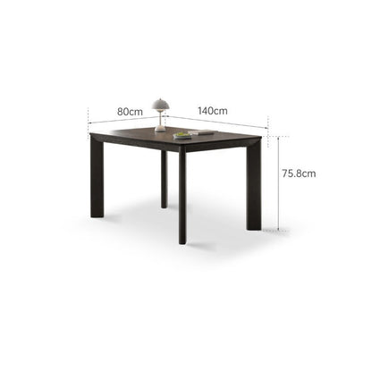 Table à manger en bois massif Matteo