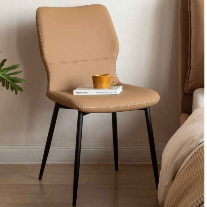 Chaise de salle à manger rembourrée Lena