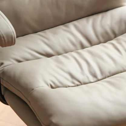 Chaise de bureau en similicuir Otis