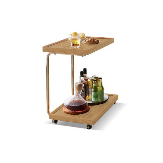 Chariot de bar en bois massif Arlo